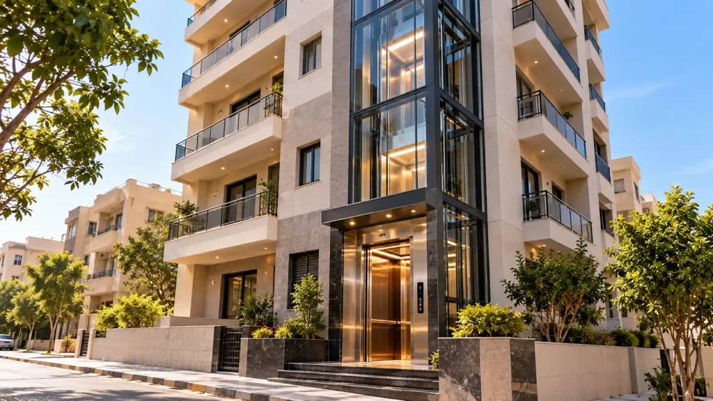 تكلفة تركيب مصعد لعمارة 5 أو 6 أدوار في مصر