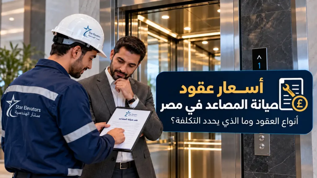 أسعار عقود صيانة المصاعد في مصر