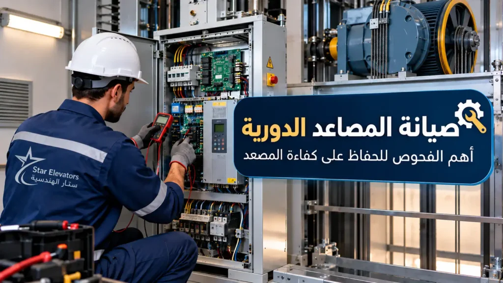 صيانة المصاعد الدورية